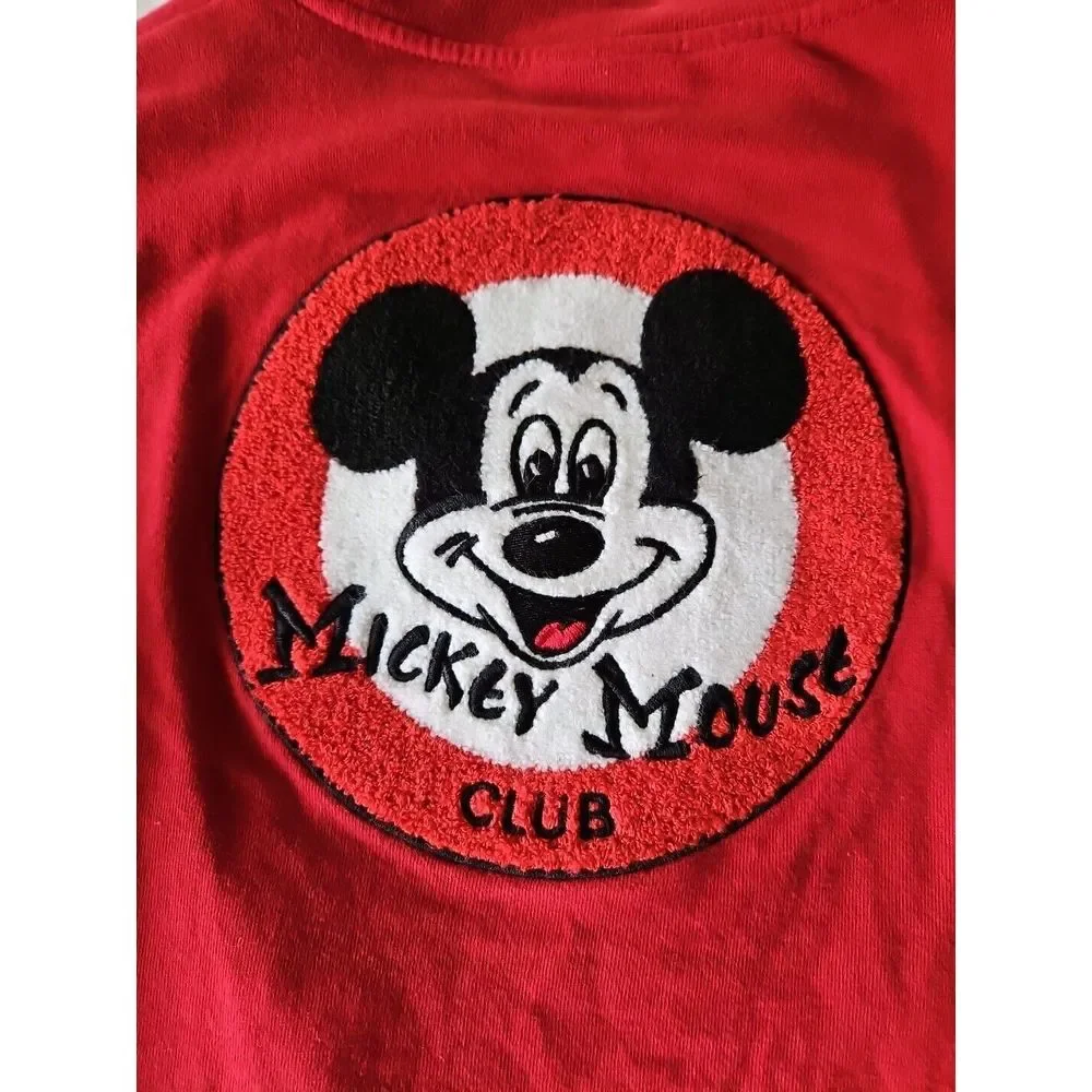 Disney Parks‎ MICKEY MOUSE CLUB VARSITY JACKET Mouseketeers 3-D LOGO Youth Small